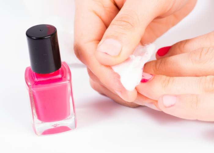 How to Remove a Temporary Tattoo using nail polish remover 