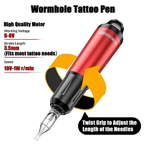 Wormhole Tattoo Pen Kit